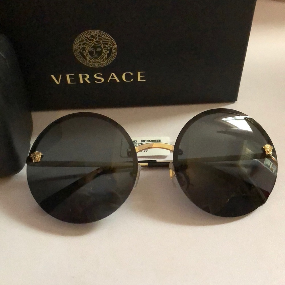 Versace Round Sunglasses